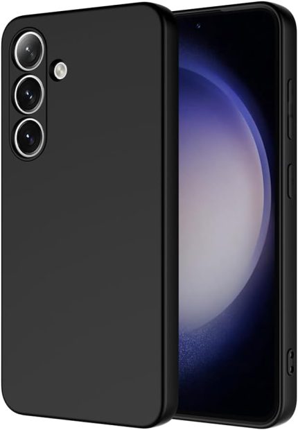 Samsung Galaxy A56 ile Uyumlu Kılıf Siyah Lansman Kapak Orijinal (Samsung Galaxy A56 ile Uyumlu, Siyah)