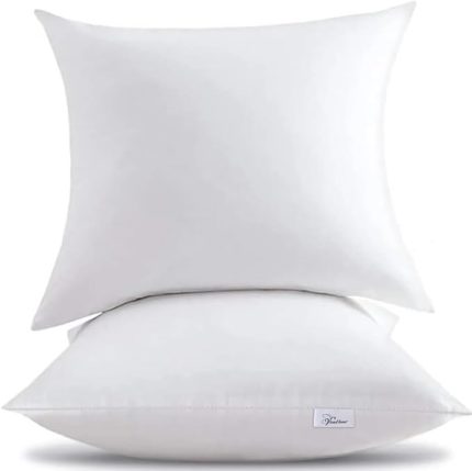 Home 2 Adet Premium Kare Kırlent İç Yastık 1.Kalite Elyaf Dolgulu Oyuncu Koltuk Yastığı (2 Adet, 50x50)