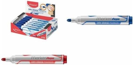 Kuru Silinebilen Jumbo Keçeli Kalem, Mavi