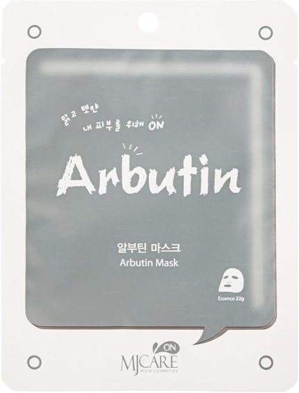 mijin cosmetics On Arbutin Mask - Arbutin Özlü Yüz Maskesi 5'li