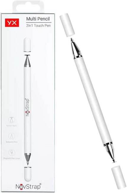 Huawei Matepad Pro/11/12X/11.5/Air/Se T5/T8/T10 ile Uyumlu 2in1 Dokunmatik Tablet Kalemi Stylus