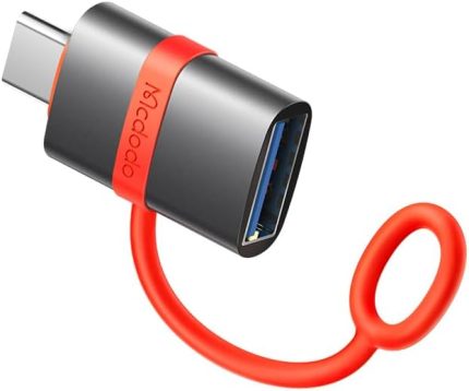 OT-3810 USB-A 3.0 - USB-C ADAPTÖR SİYAH OTG