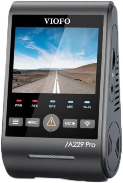 A229 Pro 4K HDR Sony Starvis 2 Sensörlü Wi-Fi GPS'li Araç Kamerası
