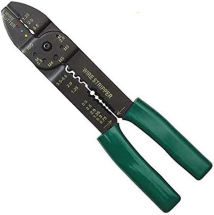 T 24006, Kablo Sıyırma/Pabuç Sıkma (225Mm), Siyah, Yeşil