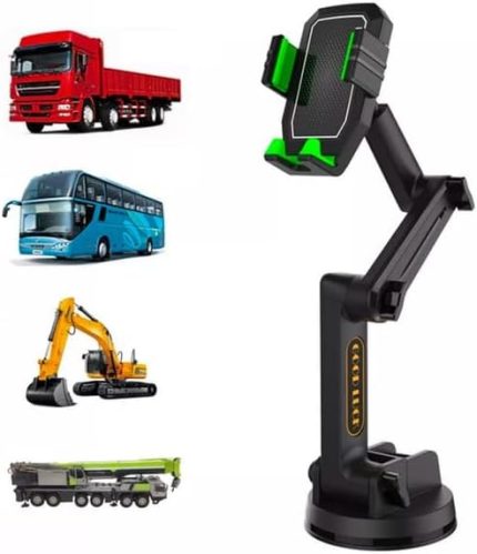 D001 Ağır Vasıta Araçlar için Araç Tutucu Kamyon Tır Otobüs Ekskavatör Gibi Büyük Araçlar için Büyük Boy ve Büyük Vakumlu Ergonomik Tasarım APlus Kalite Memnuniyet Garantili Araç Telefon Tutucu