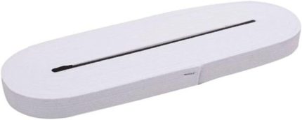 Marifetlerim - Beyaz Yassı Don Lastiği 2 cm 10 Metre