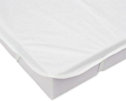 HOME Bebek Beşiği ve Bebek Yatağı için Sıvı Geçirmez Yatak Koruyucu Alez (70x120)