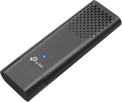 WiFi Stick 6 güçlü AX1800Mbps, Archer TX20U, WLAN USB adaptörü, WLAN dongle, USB 3.0 Dual-Band, 2.4G/5GHz, MU-MIMO, WPA3, Windows 11/10 ile uyumlu