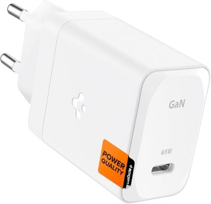 65W USB-C Hızlı Şarj Aleti + 2 Metre Örgü Kablo PPS 2.0 Desteği/Isı Düşürücü GaN Akım Korumalı PD 3.0 Protokol Güç Adaptörü iPhone, Android, iPad, MacBook Type-C PE2201 White - ACH05476