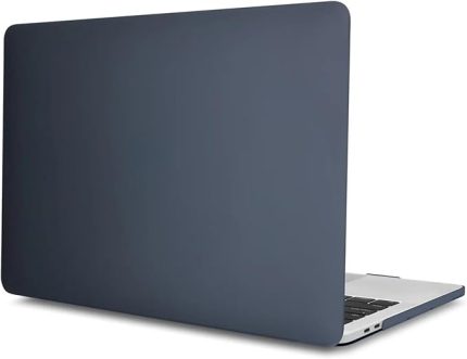 MacBook Pro 13 inç Kılıf Uyumlu, Mat Sert Kapak Eski HDMI Model 2012-2015 A1425 A1502, Çizilmeye ve Darbelere Dayanıklı İnce Hafif Koruma Kılıfı Siyah