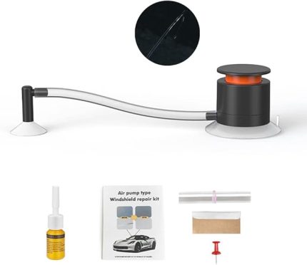 Cam Tamir Takımı Araba Camı Tamir Sıvısı Çatlak Tamir Aleti Hava Pompası Tipi Ön Cam Hızlı Onarım