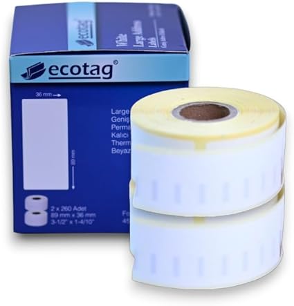 LabelWriter Etiket Muadili 89 mm x 36 mm - 520 Ad - Görsel 4