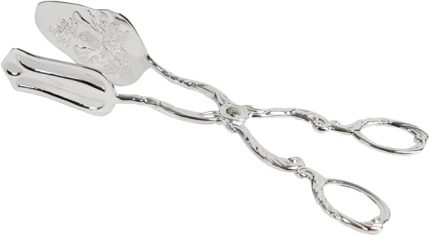 Gümüş Kaplama Kek Maşası 23cm