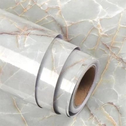 X 60 Cm Mermer Desenli Masa Tezgah Mutfak Su Geçirmez Yapışkanlı Folyo Sticker