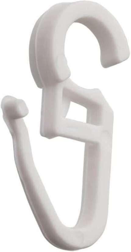 Rustik Perde Klipsi Perde Klips 30 Adet Beyaz Renk