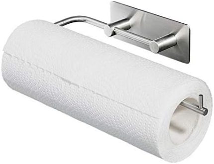 Paslanmaz Çelik Kağıt Havluluk Aparatı inox SS304 - Kendinden Yapışkanlı