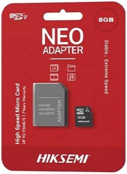 HS-TF-C1 8 GB Adapter Micro SD