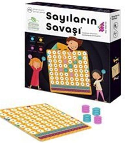 Zeka Sayıların Savaşı ve Akıl Oyunu 7+ Yaş 2 Oyuncu