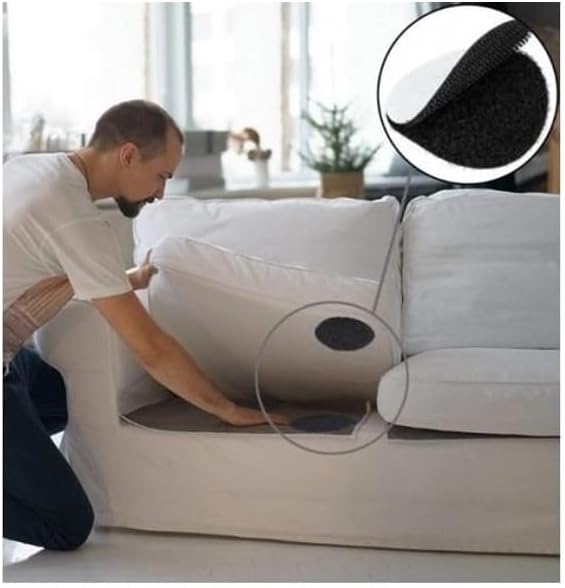 Örtü Kaydırmaz Kilim Koltuk Sabitleyici Cırt Yıkanabilir Kendinden Yapışkanlı Ped Halı Kaydırmaz 10'lu PAKET - Görsel 5