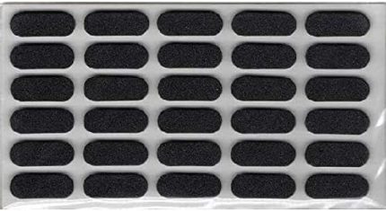 Darbe Ve Ses Stoperi 22X8Mm Siyah