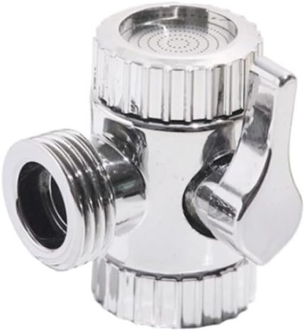 Switch Faucet Adapter Kitchen Sink Splitter Diverter Valve Water Tap Connector, For Toilet Bidet Shower Bathroom Accessories 1pcs (Color : 1)