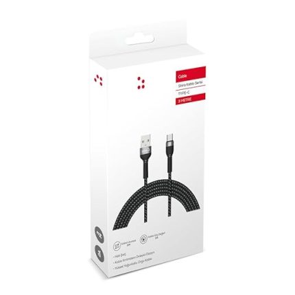 Type-C Cihazlar İçin Usb Kablo, 3Metre Uzunluğunda, Yüksek Hızlı Şarj ve Data Veri Aktarım Kablosu