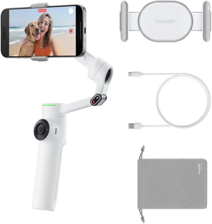 Flow 2 Pro Akıllı Telefon Gimbal Sabitleyici (Beyaz)