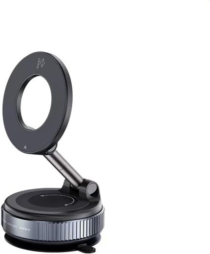 360 Dönebilen Ayarlanabilir Her Yerde Kullanılabilen Vakumlu K007 Magsafe Telefon Tutucu