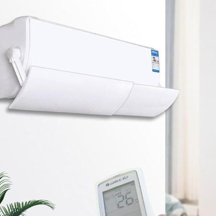 Ayarlanabilir Split Klima Deflektörü Hava Yönlendirme Dağıtma Aparatı Klima Perdesi