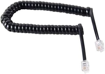 Sl-Tel3 2mt Telefon Ahize Siyah Kablo