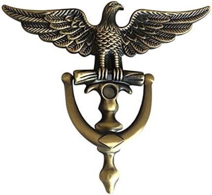 Antika kapı tokmağı çinko alaşım kartal kapı tokmağı ön kapı ev halka mobilya kolu donanım tokmağı