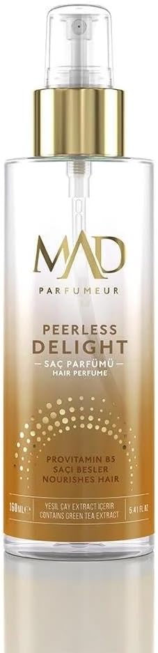 Peerless Delight Saç Parfümü 160 ml – Ananas, Paçuli ve Vanilya ile Meyvemsi, Baharatlı ve Kalıcı