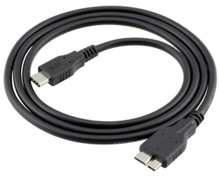 Usb Type C To Micro Usb 3.0 Taşınabilir Hdd Hard Disk Kablosu 1M (1 Metre)