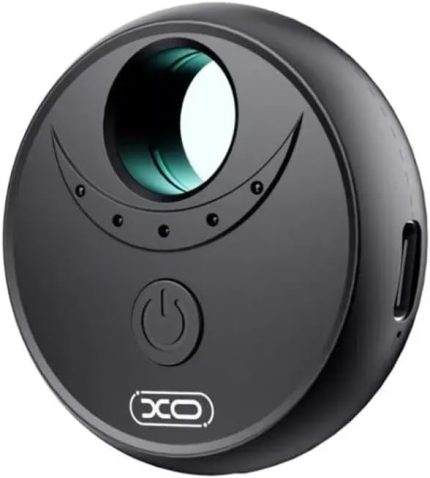 Simple is Beauty CRP02 Gizli Kamera Dedekötürü, Kızılötesi Dedektör, Otel, Ofis, Toplantı Alanlarında Güvenlik Cihazı, 8 Metre Menzil, USB-C Şarj, 200mAh, Siyah