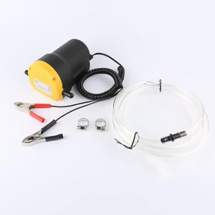 hortumlu dizel pompa 12v, motor yağı ve mazot için 60W yağ pompası elektrikli, motosikletler için 12V yağ emme pompası yakıt pompası, kamyonlar, arabalar, dörtlüler ve diğer 12v araçlar için.