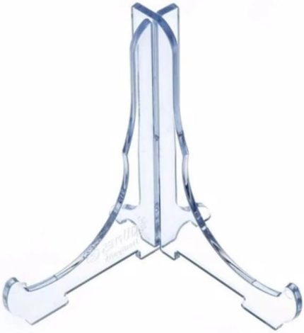 Geçmeli Teşhir Ayağı Stand Fotoğraf Tablo Çerçeve Ayağı Kalın Sunum Ayağı Büyük Boy 15x18 cm