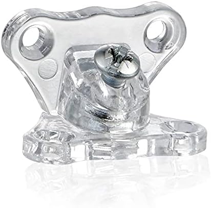 Açılı T Bağlantılı Çektirme Şeffaf Plastik Köşe Birleştirme Kelebek (100 ADET)