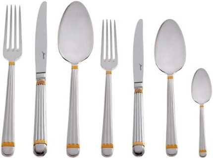 4200 Altın 12 Kişilik 84 Parça Çatal Kaşık Bıçak Seti