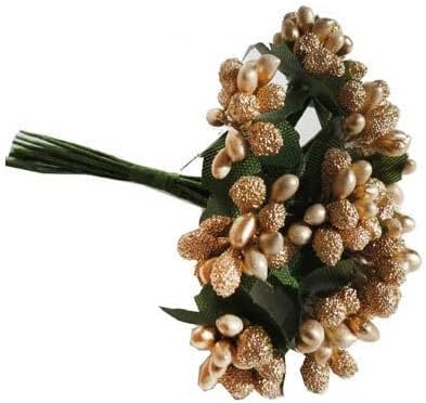 Marifetlerim - Yapay çiçek Altın Çiçek Cipso 1 Demet