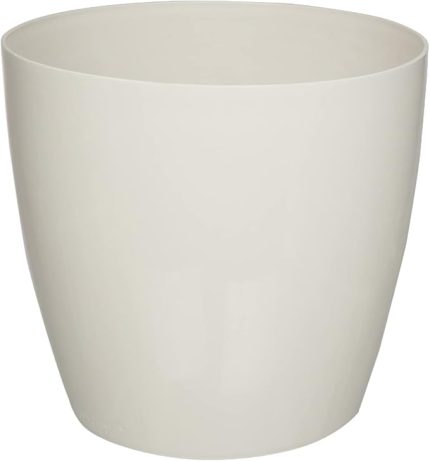 YAS7 Yakut Akıllı Saksı Akıllı Saksı Aparatı ile Birlikte 49cm, 66 Litre Kirli Beyaz