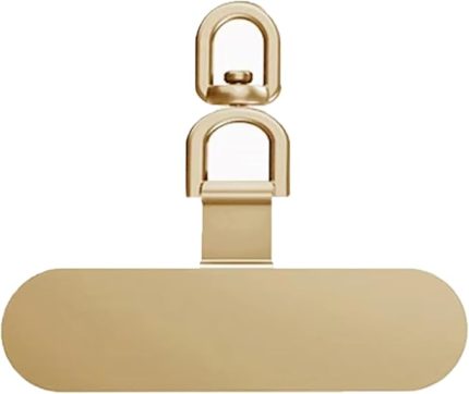 Telefon İp Askılıklar için Paslanmaz Çelik Tutacak Bağlantı Parçası Gold -AL4832 1 Adet