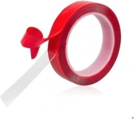 Taraf Akrilik Şeffaf Silikon Bant 18mm*2mt