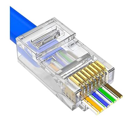 Plus PrimeX PX-560C6 RJ-45 Cat6 100 Lü Paket Yeni Nesil RJ45 Jack UTP