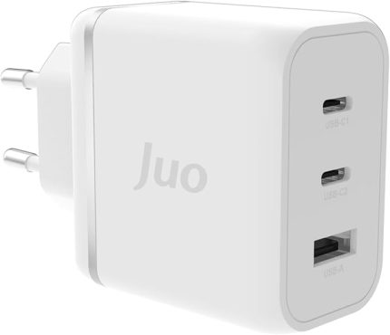 65W USB-C + USB-A 3 Portlu GaN Şarj Aleti iPhone & Macbook & Notebook Type-C Hızlı Şarj Cihazı