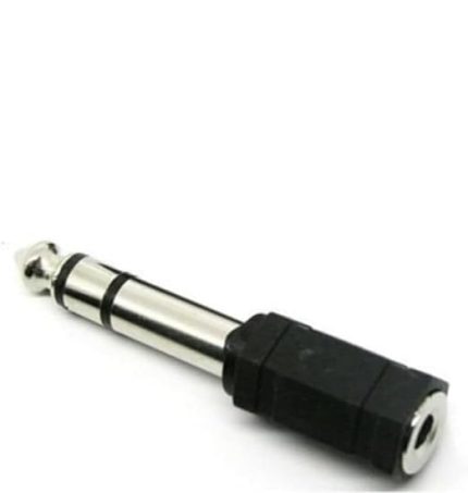 ANFİ AMFİ Kablo Jak Dönüştürücü Jack Çevirici Erkek 6.5mm Dişi 3.5mm Çivi Gitar ARKASIİNCE