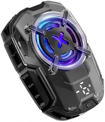 27W Super Akıllı Kasırga Telefon Soğutucu Dijital Göstergeli Akıllı Isı Yalıtım Soğutma Fanı Radyatör