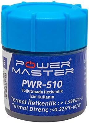 Lua 10 Gram Termal Macun, Bilgisayar ve Konsollardaki tüm İşlemcileri, Grafik Kartlarını ve ısı Alıcıları Soğutmak İçin, En Yüksek Performanslı, Termal Macun, Pwr-510,
