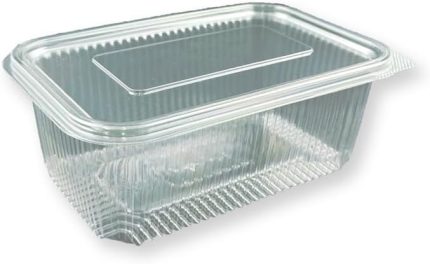 sızdırmaz kap 1kg cc kullan at tek kullanımlık plastik kapaklı kase 100 Adet