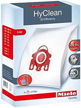 MİELE UYUMLU FJM Tipi TOZ TORBASI 4'LÜ KUTULU