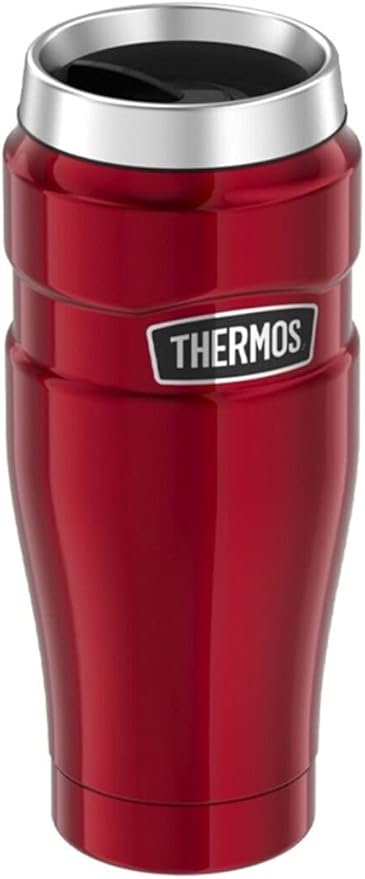 SK1005 Stainless King Mug 0.47 lt Cranberry Kırmızı Çelik Termos